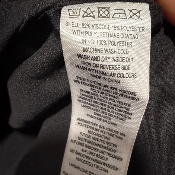 French Connection Ivar Croc Coated Blazer Double-Breasted Mini Dress - Picture 7 of 7